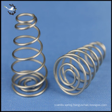 Custom coiled metal spiral spring